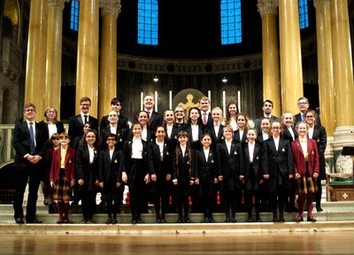 Choral Scholars visit Westminster Cathedral