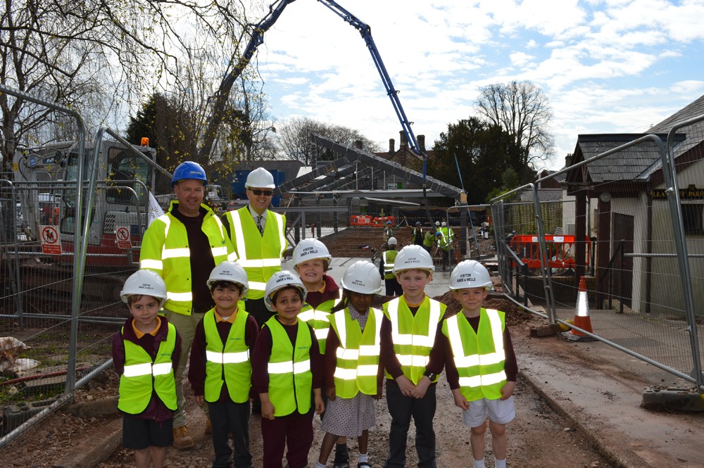 Visit to the new Memorial Hall site