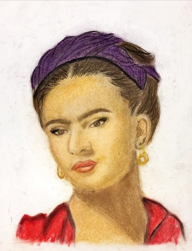 Nell Lane Yr11 - Frida Kahlo.jpg