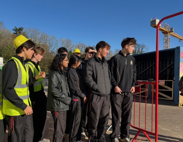 Engineering Students Visit Velindre