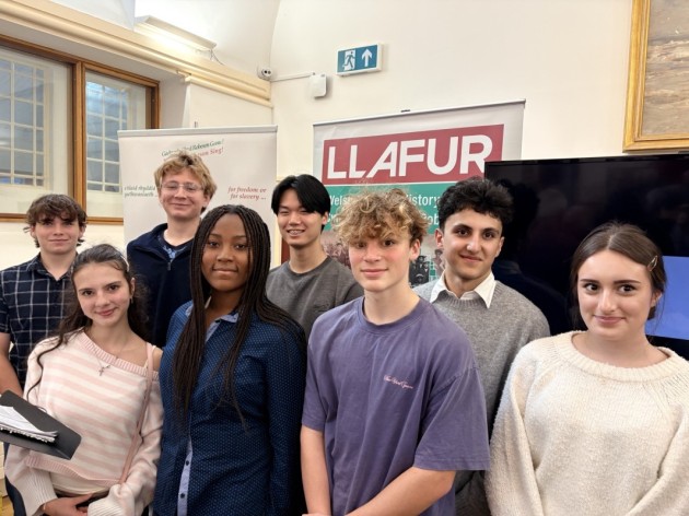 Year 11 Students Attend Centenary Llafur Lecture