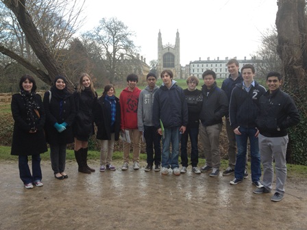 Cambridge visit for Year 11