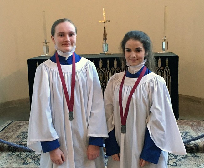 Head Choristers installed in Llandaff Cathedral