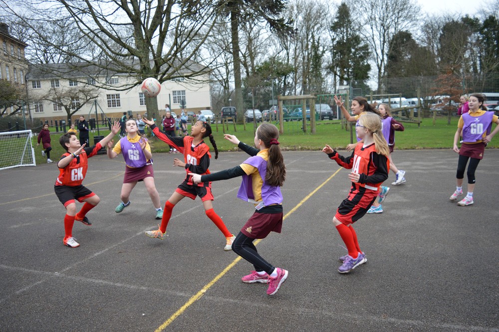 Netball Action at CSL