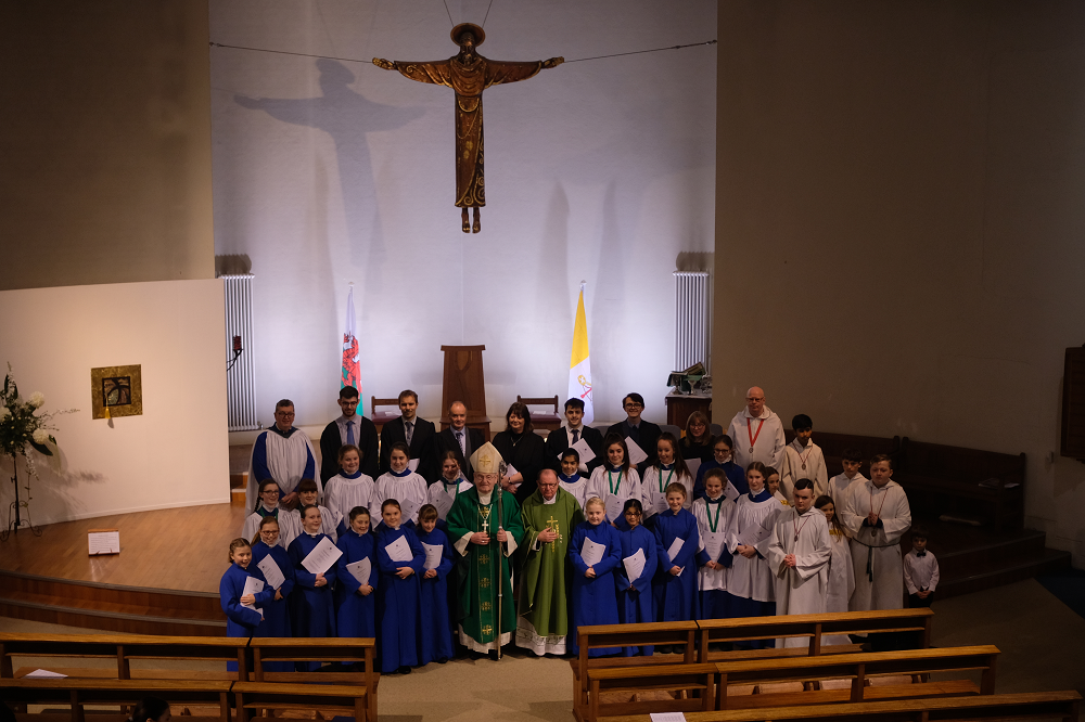 Girl Choristers mark week of prayer for Christian Unity