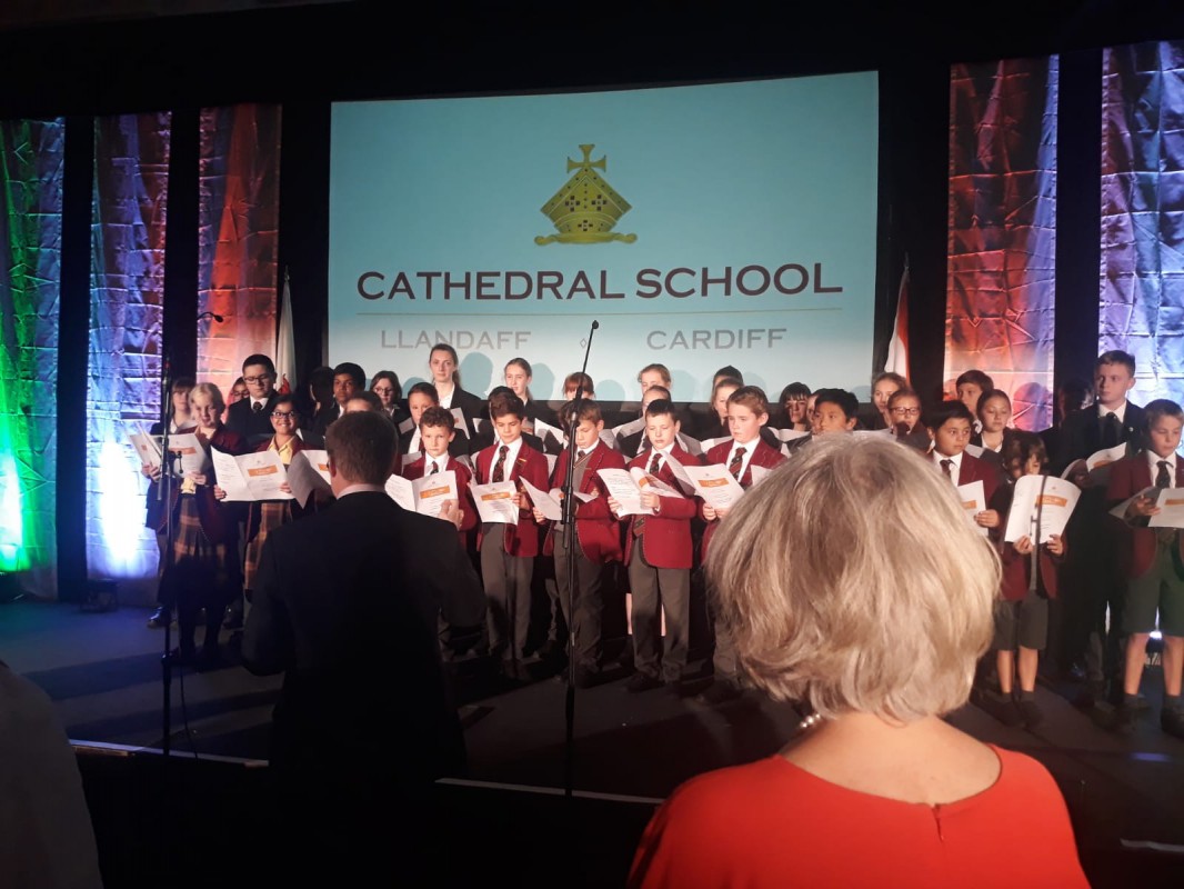 Choristers perform at 150th anniversary Gandhi event
